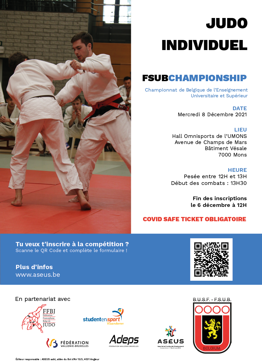 compétition judo fsub aseus