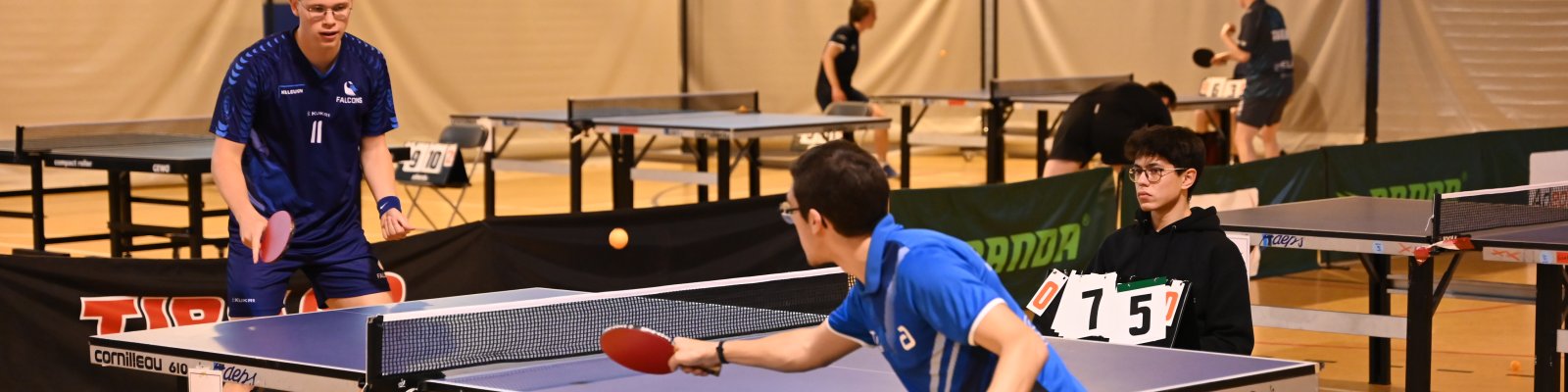 ASEUS - Les résultats du championnat FSUB de tennis de table sont tombés 